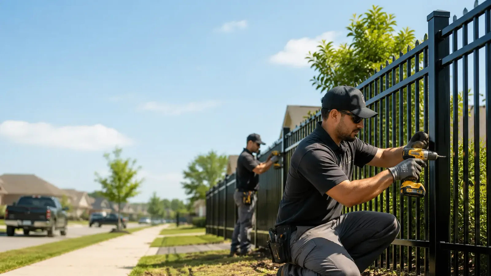 Metal Fence Installation in Port Hope, MI